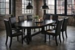 RAM Game Room GTBL84 BLK 84" Texas Hold’em Poker Table - Image 2