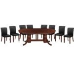 RAM Game Room 84" TEXAS HOLD'EM GAME TABLE x 8 DINING/GAME CHAIRS (Comes With Dining Top) - Image 8