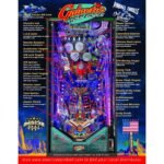American Pinball Galactic Tank Force Deluxe Pinball Machine - Image 11