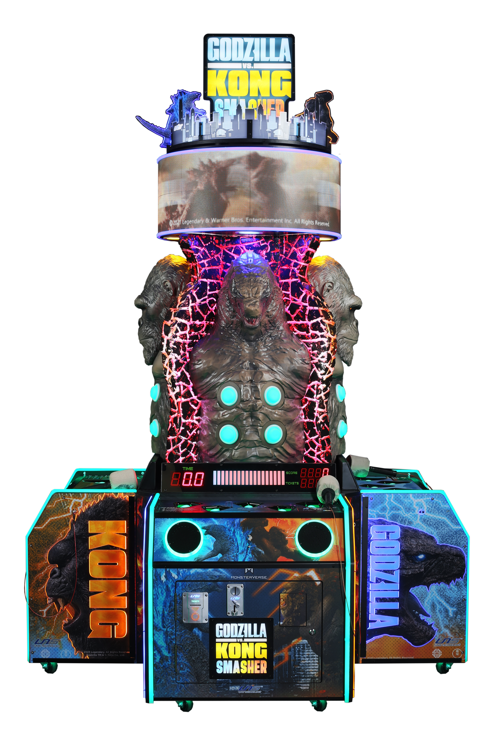 GVK_New_Banner_Godzilla Unis Godzilla Vs. Kong 4 Player Smasher - Image 1