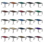 Playcraft Genoa 8' Slate Pool Table with Dining Top - Image 17