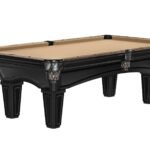 Brunswick Billiards Glenwood 7' Slate Pool Table in Matt Black