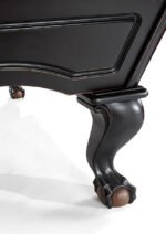 Brunswick Billiards Glenwood 8' Slate Pool Table in Matte Black/Coffee w/ Talon Ball & Claw Leg - Image 3