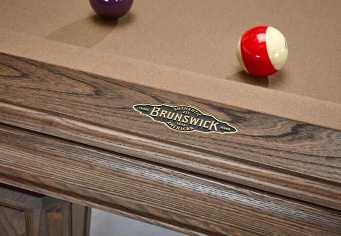 Brunswick Glenwood 7ft American Pool Table with Tapered Leg - Coffee - Image 3