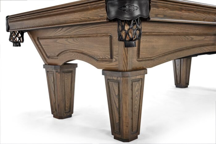 Brunswick Glenwood 8ft American Pool Table with Tapered Leg - Coffee - Image 3