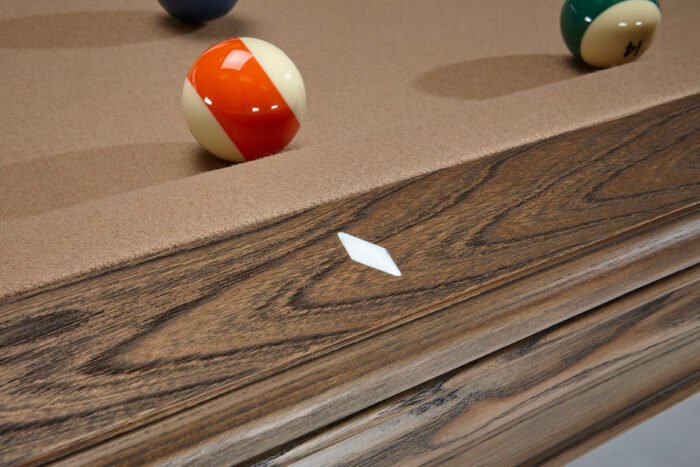 Brunswick Glenwood 7ft American Pool Table with Tapered Leg - Coffee - Image 2