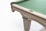 Brunswick Glenwood 8ft American Pool Table with Tapered Leg - Rustic Grey - Image 3