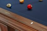 Brunswick Glenwood 8ft American Pool Table with Ball And Claw Leg - Tuscana - Image 2