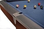 Brunswick Billiards Gold Crown VI 9' Slate Pool Table in Skyline Walnut/Espresso w/ Gully Return - Image 2
