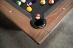 Nixon KAI 8' Slate Pool Table in Walnut Finish w/ Dining Top Option - Image 14