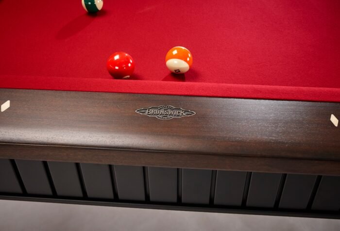 Brunswick The Henderson 8ft American Pool Table - Matt Black And Walnut - Image 5