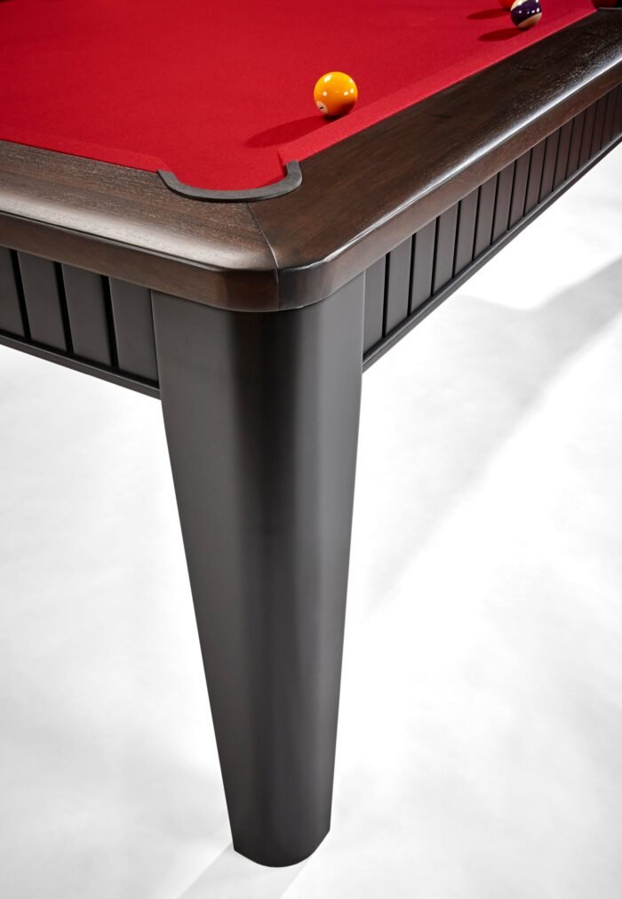 Brunswick The Henderson 8ft American Pool Table - Matt Black And Walnut - Image 2