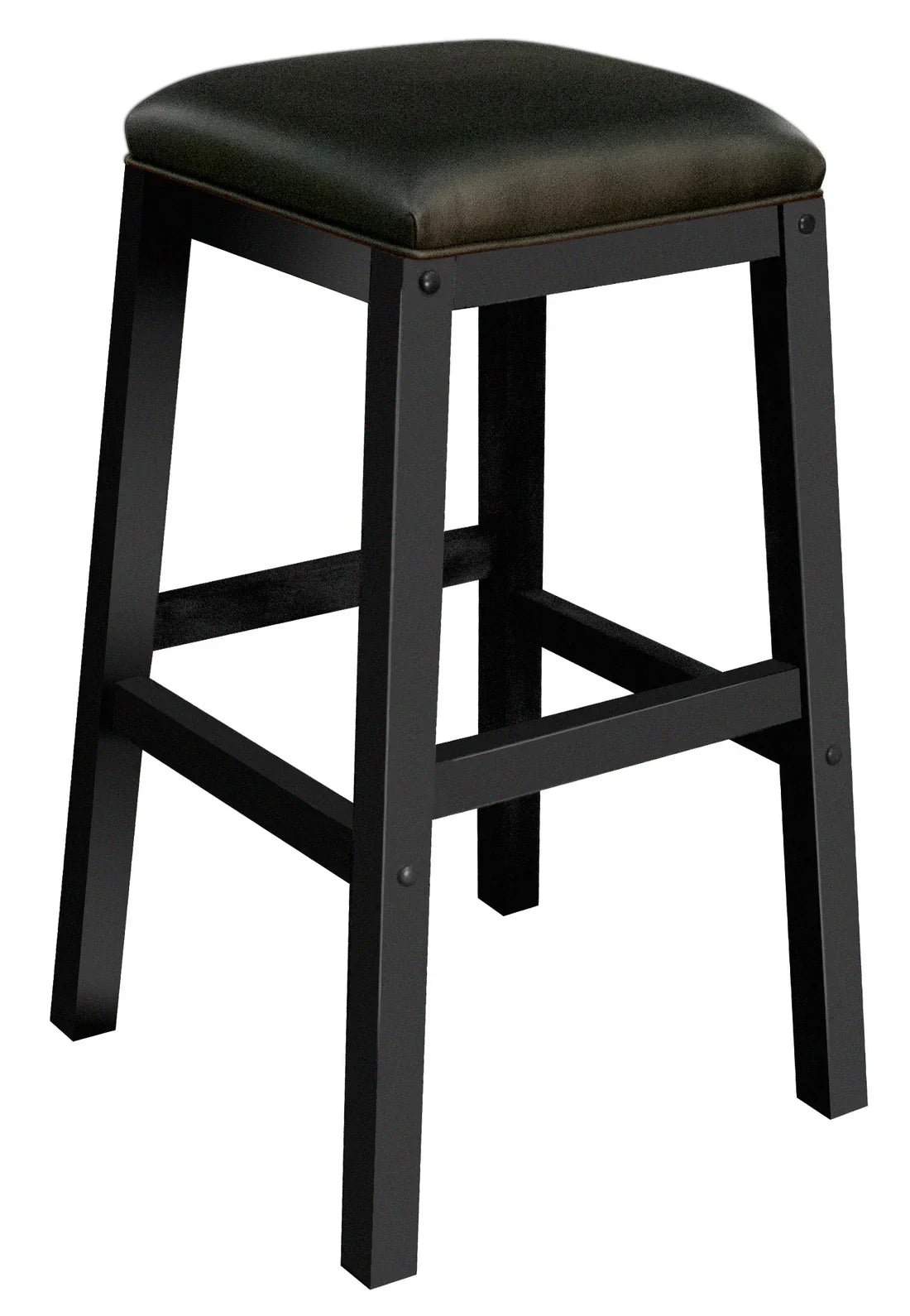 Heritage_Backless_Stool_Raven Legacy Heritage Backless Barstools - Image 1