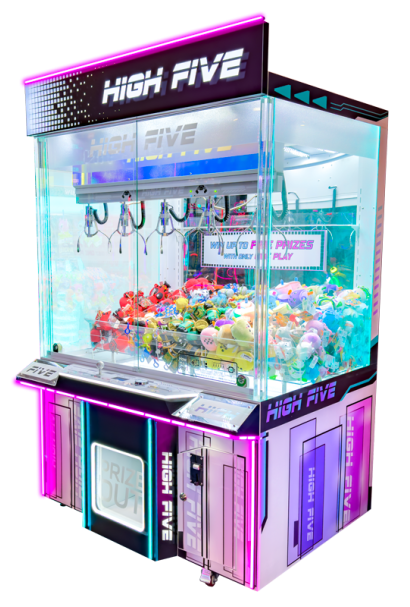 High_Five_Cabinet Sega High Five Crane - FIVE TIMES THE FUN - Image 1