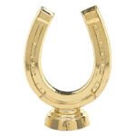 Horseshoe Figure, Gold - 2 1/4"