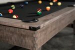 Nixon Hunter 8' Slate Pool Table in Antique Finish w/ Dining Top Option - Image 11