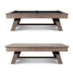 Nixon Hunter 8' Slate Pool Table in Antique Finish w/ Dining Top Option - Image 6