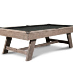 Nixon Hunter 8' Slate Pool Table in Antique Finish w/ Dining Top Option