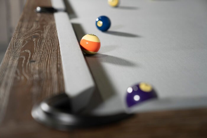 Nixon Hunter 8' Slate Pool Table in Antique Finish w/ Dining Top Option - Image 12