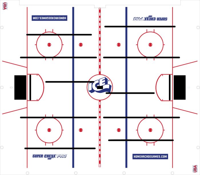 San Jose Sharks NHL Super Chexx Pro Bubble Hockey - Image 2