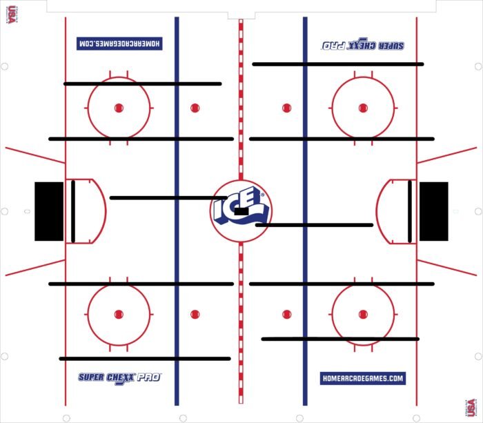 Columbus Blue Jackets NHL Super Chexx Pro Bubble Hockey - Image 2