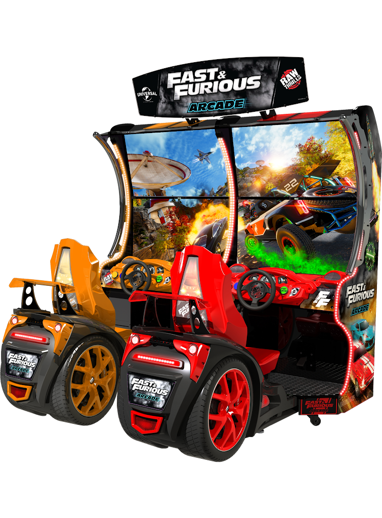 IMG-4106 Raw Thrills Fast and Furious Arcade Standard - Image 1