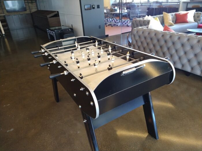 Rene Pierre Match Foosball Table in Black - Image 5