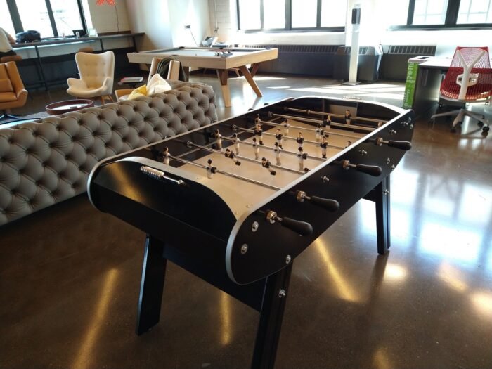 Rene Pierre Match Foosball Table in Black - Image 6