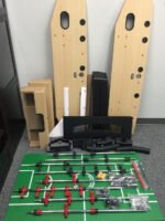 Playcraft Milan - European Foosball Table in Light Maple - Image 7