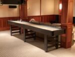 Playcraft 12' Saybrook Shuffleboard Table in Weathered Midnight - Image 2