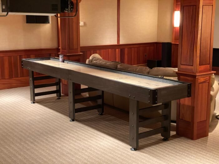 Playcraft 12' Saybrook Shuffleboard Table in Weathered Midnight - Image 2