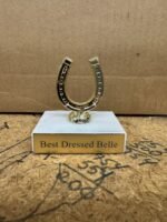 Horseshoe Figure, Gold - 2 1/4" - Image 2
