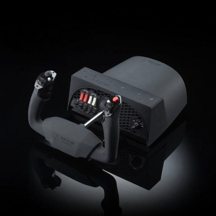 Flight Simulator Starter Set Yoke Throttle Pedals - Image 6