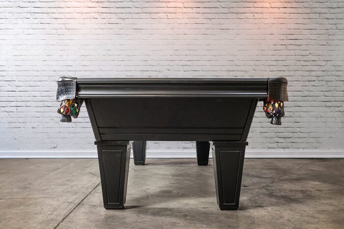 Nixon Milly 8' Slate Pool Table in Black - Image 4