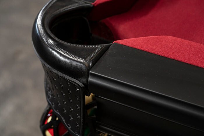 Nixon Milly 8' Slate Pool Table in Black - Image 6