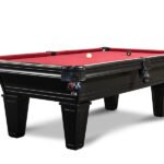 Nixon Milly 8' Slate Pool Table in Black