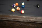 Nixon Mckay Slate Pool Table 8' Slate Pool Table in Brownwash Finish - Image 6