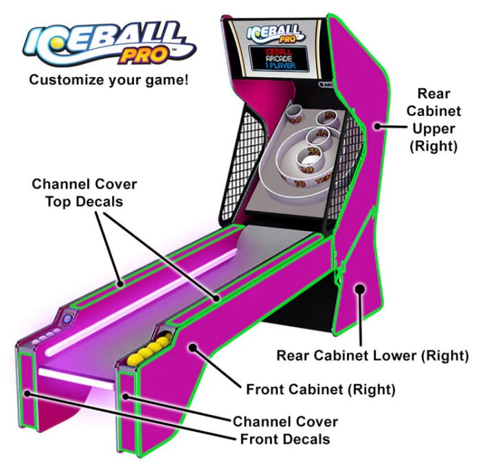 ICE Ice Ball Pro Alley Roller Home Arcade - Image 7