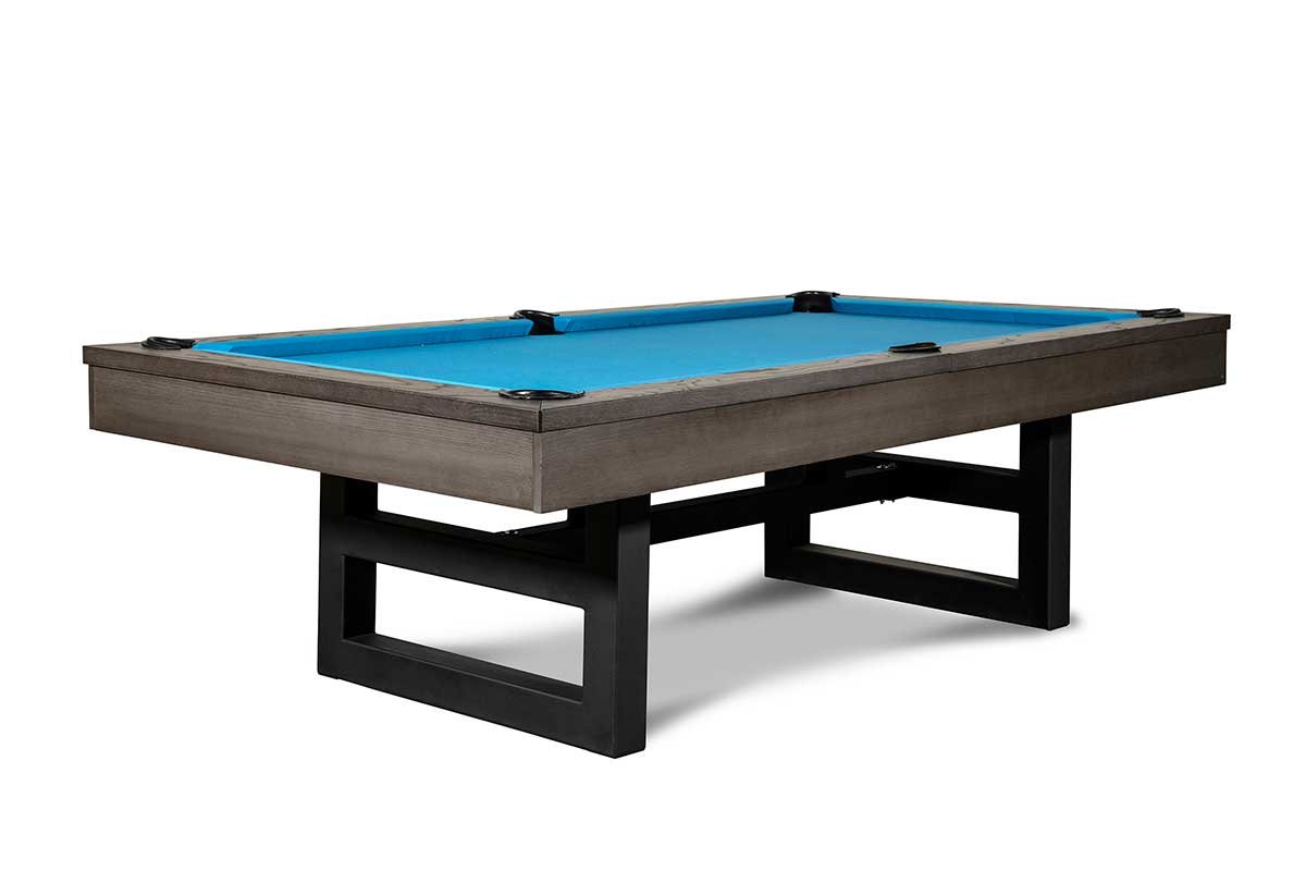 Iron_Smyth_Ironhorse_Charcoal_PoolTable_5 Nixon Mckay Slate Pool Table 8' Slate Pool Table in Charcoal Finish - Image 1