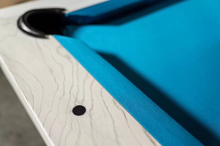 Nixon Mckay Slate Pool Table 8' Slate Pool Table in Whitewash Finish - Image 13