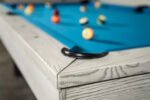 Nixon Mckay Slate Pool Table 8' Slate Pool Table in Whitewash Finish - Image 6