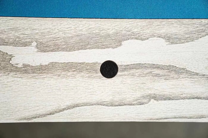 Nixon Mckay Slate Pool Table 8' Slate Pool Table in Whitewash Finish - Image 7
