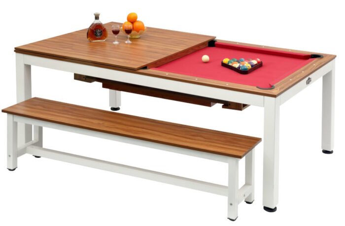 Playcraft Glacier 7' Pool Table with Dining Top - Image 2