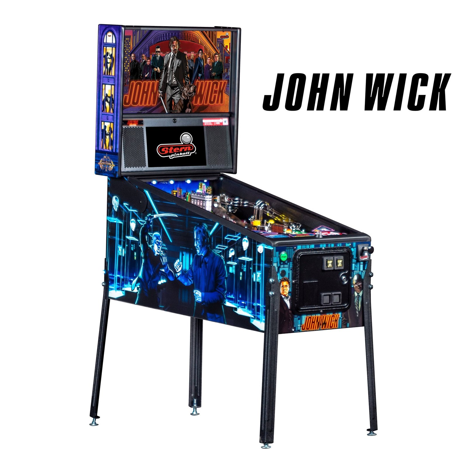 JohnWick-Pro-Cabinet_Logo John Wick Pinball - Image 1
