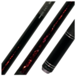 Genuine Abalone 6 Pt Leather Lore Wrap Bull Carbon Butt Only - Image 4