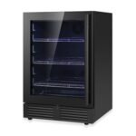 24 Inch Under Counter LOW-E Glass Door Beer Fridge - Image 6