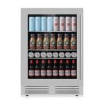 24 Inch Under Counter LOW-E Glass Door Beer Fridge - Image 7