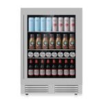 24 Inch Under Counter LOW-E Glass Door Beer Fridge - Image 3