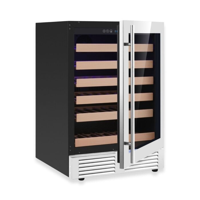 24-Inch Under-Counter Single Zone Wine Cooler with Low-E Glass Door - Image 2