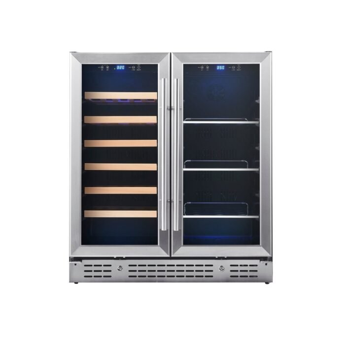 30-inch Combination Beer and Wine Cooler with Low-E Glass Door - Image 9